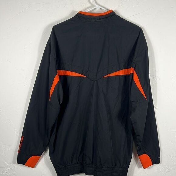 🏈🏀 Vintage OKLAHOMA STATE COWBOYS Nike 1/4 Zip Lightweight Pullover Jacket Sz - Picture 8 of 11